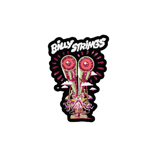 BINOCULARS GLITTER STICKER